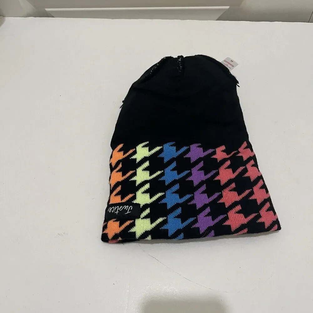Justice black multicolor